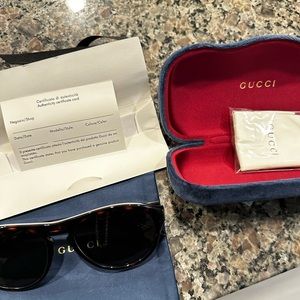 Gucci Sunglasses: Excellent condition, past return window. No scratches